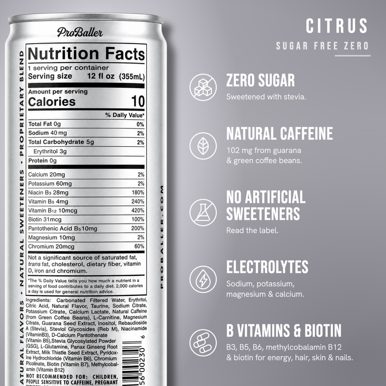 Citrus Zero Sugar Free