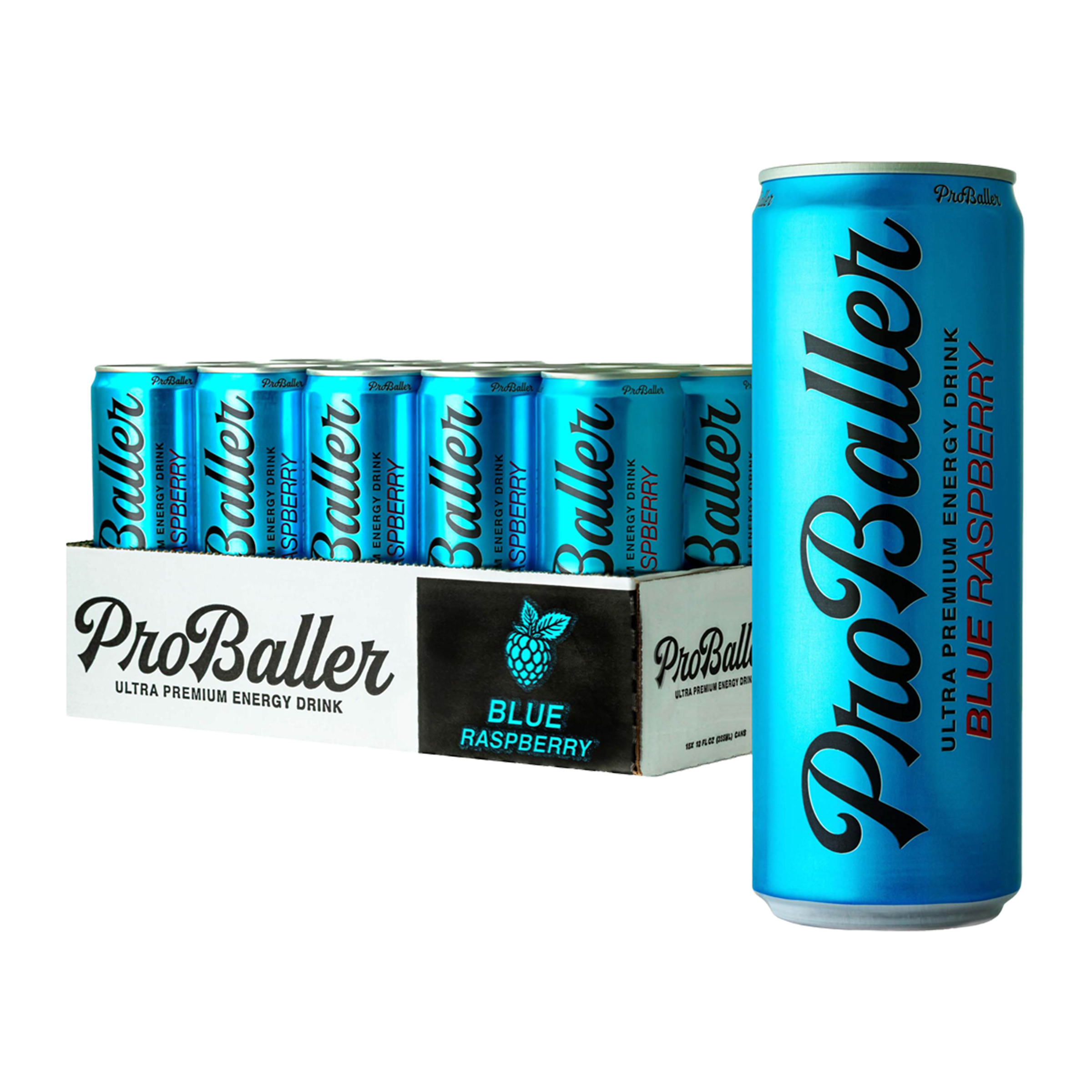Little Raspberry Sport ProBaller Blue Raspberry Zero Sports Energy Drink