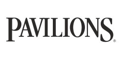 Pavilions logo in black text on a white background